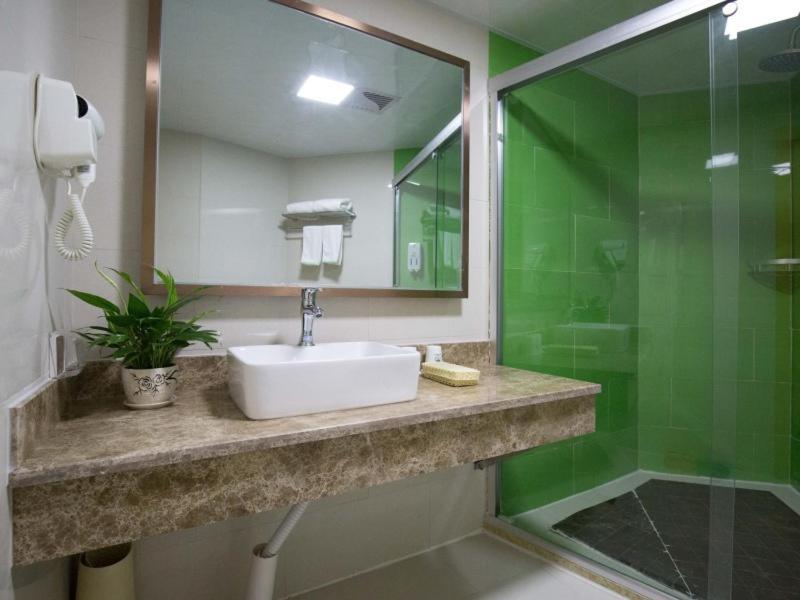 Greentree Inn Hefei Feixi County South Jinzhai Road Jinyun International Business Hotel Sanshigang Exteriör bild