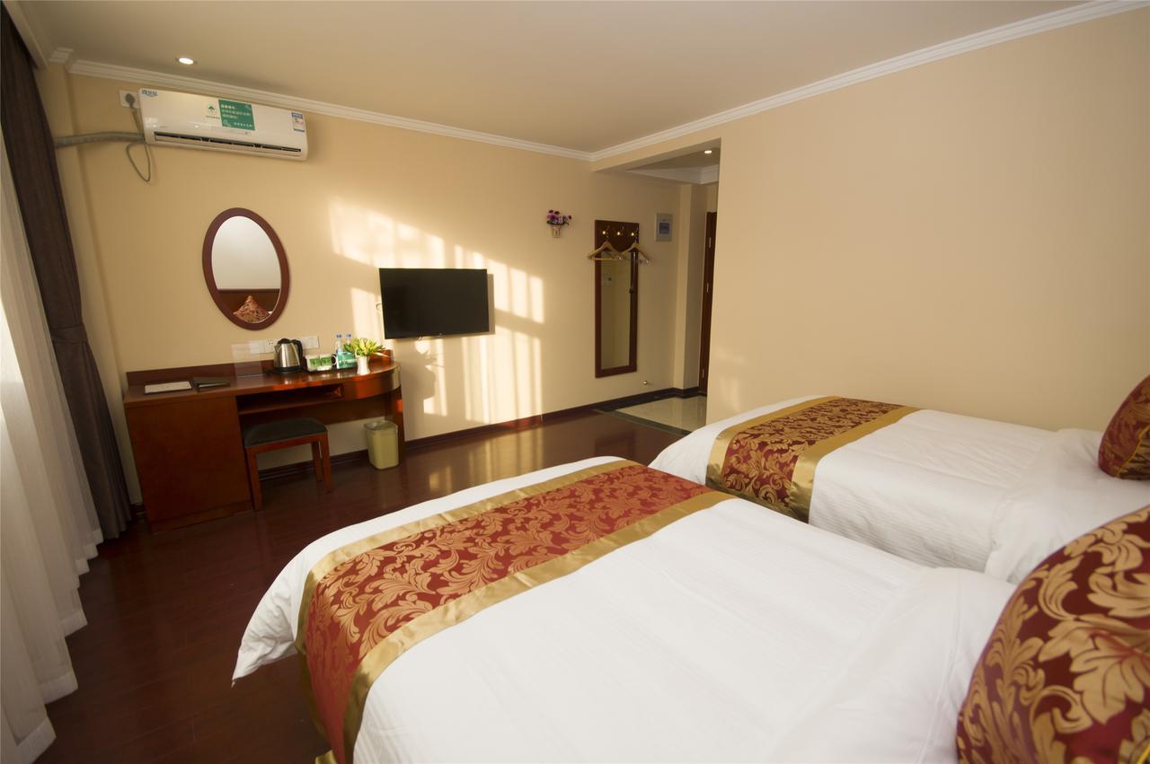 Greentree Inn Hefei Feixi County South Jinzhai Road Jinyun International Business Hotel Sanshigang Exteriör bild