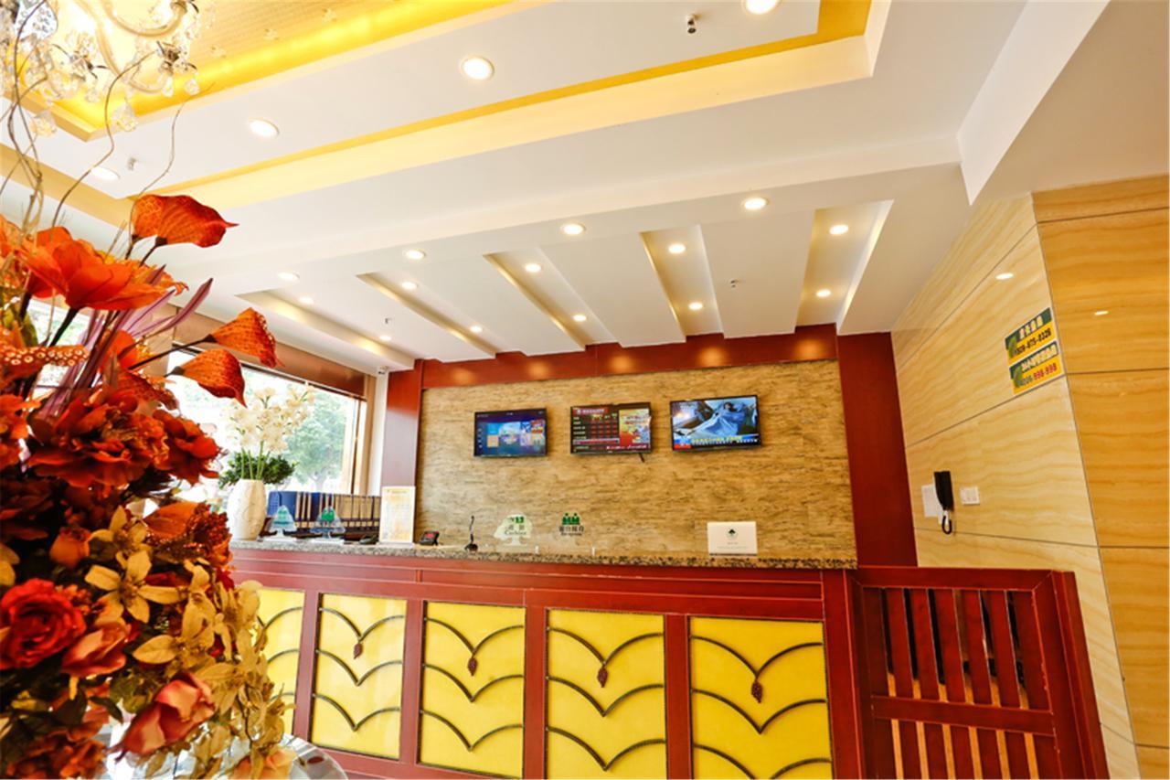Greentree Inn Hefei Feixi County South Jinzhai Road Jinyun International Business Hotel Sanshigang Exteriör bild